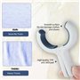 9Pcs Pince Serviette Plage Pince a Linge Epingle a Linge Résistantes et Solides Clip de Brise-Vent pour Transat Plage, Chaise Lo