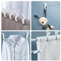 9Pcs Pince Serviette Plage Pince a Linge Epingle a Linge Résistantes et Solides Clip de Brise-Vent pour Transat Plage, Chaise Lo