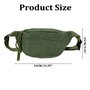 Sac Banane Femme Velours Côtelé