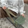 Eniyou Sac Banane Velours Côtelé,Banane Velours Cotelé Femme,Sac Banane Femme Velours Côtelé,Sac De Voyage avec Sangle Réglable 