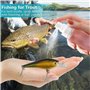 Leurres de Pêche Kit, Leurres de pêche Kit avec Boîte à Outils Portable, Leurre Souple, Plastique vers, Minnow, Fishing Lures ki