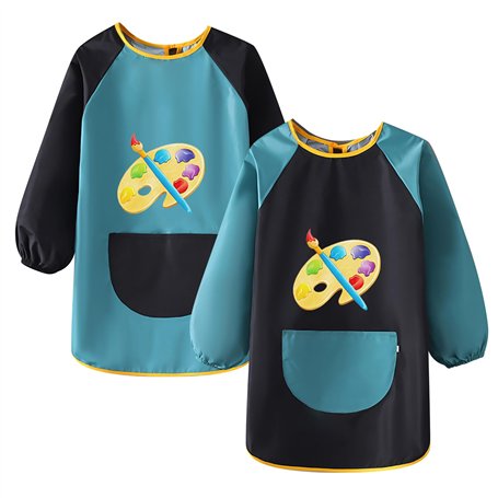 MXTIMWAN 2 Pièces Tablier Peinture Enfant