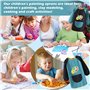 MXTIMWAN 2 Pièces Tablier Peinture Enfant, Blouse Imperméable, Manches Longues Avec Poches, Pour Garçon et Fille 6-12 Ans