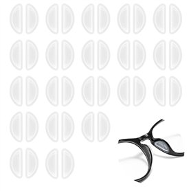 UKOFEW 20 Paires Plaquettes de Nez en Silicone