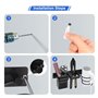 Support Seche Cheveux Porte Seche Cheveux Mural Support Seche Cheveux et Lisseur pour Rangement Brosse a Cheveux Hair Dryer Liss
