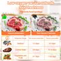 MXTIMWAN Machine Appareil Sous Vide Alimentaire,Appareil Mise Sous Vide Alimentaire, 62 KPA Machine Sous Vide Cuisine et la Cons