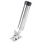En Acier Inoxydable Marine Bateau Porte-Canne À Pêche 360 Degrés Rotation Rack Stand Support Accesso