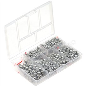 Lot de 650 Billes de Roulement en Acier de 4 à 8 mm