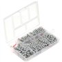 Lot de 650 Billes de Roulement en Acier de 4 à 8 mm