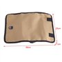 DEWIN Trousse Outils,Rolling Tool Bag Sacoche a Outil Enroulable Durable Imperméable Électricien de Toile Rouler Sacs Trousse Sa
