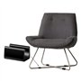 Lot de 24 Pieds de Chaise en Plastique en Forme de U, diamètre 12 mm, Noir, pour chaises tubulaires