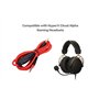 compatible avec les casques de jeu HyperX Cloud Alpha