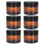 Aililong Lot de 6 bocaux à crème