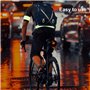 MOLIMOLI Lot de 6 pinces à pantalon de vélo - Bandes réfléchissantes élastiques avec fermeture Velcro pour une sécurité maximale
