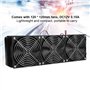 Diyeeni CPU Radiateur Ventilateur Portable CPU Radiateur De Refroidissement De l'eau G1 / 4 Fil Durable Et Pratique Radiateur De