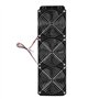 Diyeeni CPU Radiateur Ventilateur Portable CPU Radiateur De Refroidissement De l'eau G1 / 4 Fil Durable Et Pratique Radiateur De