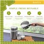 Keolia Yahourtière Multidelice Sans Electricité, Yaourtiere Fromagere et Livre Yaourtiere Multidelices, Pot Yaourt Verre, Thermo