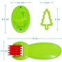 Faburo 23 Pcs Emporte-pièces Moules Kit pour Argile Pâte à Modeler Coupeurs de Biscuits pour Enfants