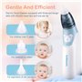 Mouche Bébé Electrique ,Aspirateur nasal bébé nettoyeur de nez électrique et dissolvant de cérumen avec 6 buses réutilisables po