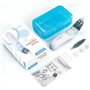 Mouche Bébé Electrique ,Aspirateur nasal bébé nettoyeur de nez électrique et dissolvant de cérumen avec 6 buses réutilisables po