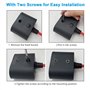 Hoembpn Adaptateur de Prise Allume-Cigare de Voiture 180W Haute Puissance 1 à 2 Voiture Allume Cigare Socket 18AWG,12V/24V Doubl