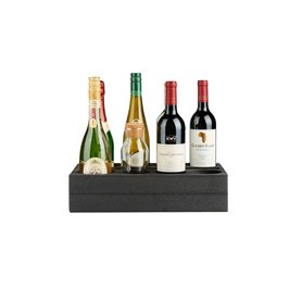 SCHAUMEX® Porte-Bouteilles en Mousse | pour 6 Bouteilles | Mousse spéciale pour Camping/Caravane/Camping-Car/Bateau | Fabricatio