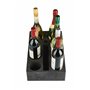 SCHAUMEX® Porte-Bouteilles en Mousse | pour 6 Bouteilles | Mousse spéciale pour Camping/Caravane/Camping-Car/Bateau | Fabricatio