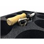 SCHAUMEX® Porte-Bouteilles en Mousse | pour 6 Bouteilles | Mousse spéciale pour Camping/Caravane/Camping-Car/Bateau | Fabricatio