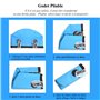 Sonlpe 20L Seau Pliable PVC Pour Pêche, Portable, Largement Utilisé À L'Intérieur, À La Plage Et Dans D'Autres Scénarios - Bleu