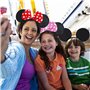 CORTNEY 3 Pcs Mickey Minnie Bandeaux, Oreilles de Minnie Mouse, Adultes et Enfants Utilisé Pour la Mascarade, Fête D'anniversair
