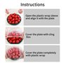Paquet de 200 sacs de conservation des aliments, couvercles élastiques réutilisables, sacs de conservation des aliments en plast
