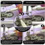 YSJCHEBS Enfile-Aiguille pour Machine À Coudre 4 Pièces, Enfile-Aiguille Cylindrique 2 Pièces, Guides De Fil pour Machine À Coud