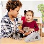 QFEHTHSK 1 Maison De Toboggan Et 1 Pont en Arc Coloré, Jouet pour Hamster, Jouet Créatif, Fournitures pour Animaux De Compagnie,