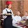Toque De Chef 3 Pièces, Bandeau Unisexe, Toque Unie, Toque Réglable, Toque De Travail Pour Cuisine Et Restaurant