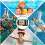 Helangel Appareil Photo Etanche Numérique,Full HD 2.7K 48MP Caméra sous-Marine Zoom Digital 16x Camera Etanche avec Double écran