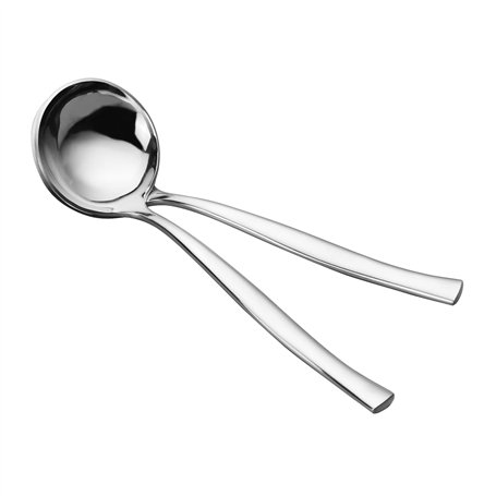 Yesdate Lot de 6 cuillères louches à soupe en acier inoxydable