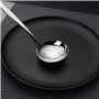 Yesdate Lot de 6 cuillères louches à soupe en acier inoxydable, ustensiles de cuisine louches