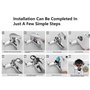 LAONCHONM Lot de 2 cartouches en céramique pour mitigeur et robinet de douche, chaud/froid, 25 mm