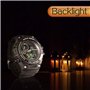 TEKMAGIC 100m sous l'eau Plongée sous-Marine Montre Bracelet pour Hommes Garçons avec Fonctions d'Chronomètre, Chronographe, Ala