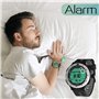 TEKMAGIC 100m sous-Marin Montre-Bracelet Podomètre pour Hommes Garçons Montre Natation Etanche avec Fonction de Chronomètre de T