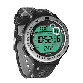 Pédomètre Montre-Bracelet Homme sous-Marin Montre de Plongée 10 ATM Etanche avec Fonction de Chronomètre de Tour et Réveil