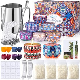 MAISITOO Kit de Fabrication de Bougies de Cire Bricolage