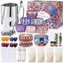 MAISITOO Kit de Fabrication de Bougies de Cire Bricolage