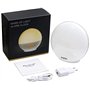 Lampes de Réveil,Cadrim FM Radio Réveil Horloge Dual Alarme,7 Couleurs,8 Type Sonneries,Fonction Snooze,Simulation Lever/Coucher