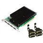 PNY Nvidia Quadro NVS 450 512 Mo GDDR3 PCI Express Gen 2 x16 Quad DisplayPort ou DVI-D SL Professional Business Graphics Board V