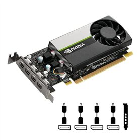 PNY Nvidia Quadro T1000 Carte graphique GDDR6 à fente unique 896 cœurs CUDA
