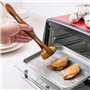 Ziyero Pince à Griller Professionnelle en Bois Clip Alimentaire en Bois Naturel Durable, Respectueux de l'environnement, Adapté 
