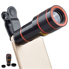 Yolistar Kit de Lentilles de Caméra pour Téléphone 12X Téléobjectif