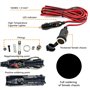 5M Rallonge Allume-Cigare,Câble D’Extension pour Allume Cigare,12 V/24 V Prise allume-cigare avec Fusible 15A/16 AWG DC Rallonge