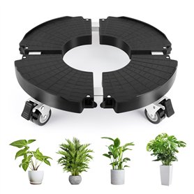 Porte Plante a roulettes